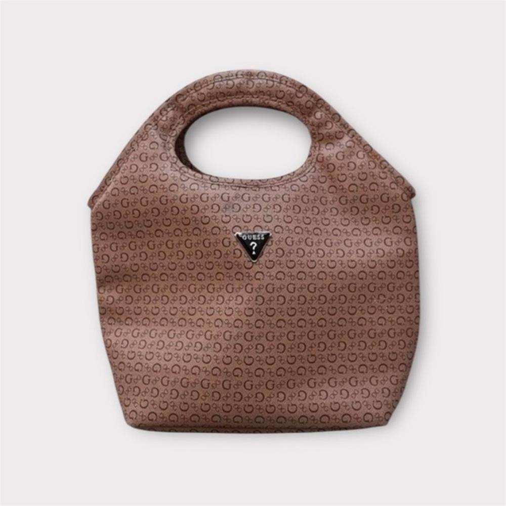 Y2K‎ Guess Logo Lunch Tote | Insulated Bag